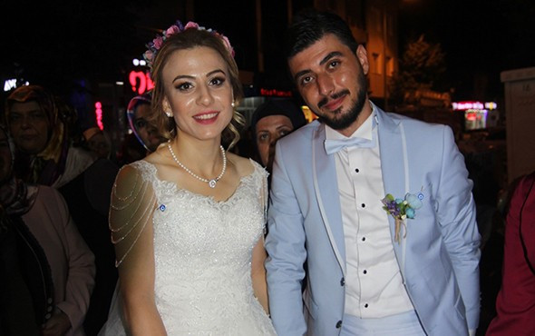 Düğünden sonra 15 Temmuz demokrasi nöbetine! - Resim: 3