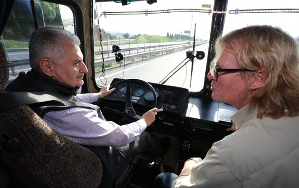 Başbakan Yıldırım direksiyon başında çocukluğunu anlattı - Resim: 3