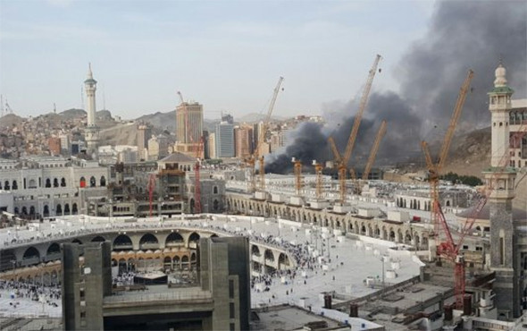 Kabe'de büyük yangın! Can kaybı var mı? - Resim: 2