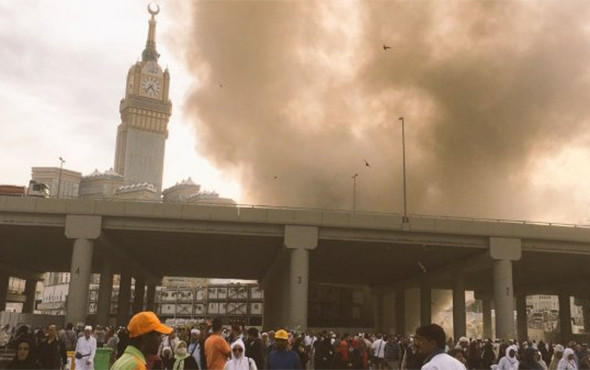 Kabe'de büyük yangın! Can kaybı var mı? - Resim: 3