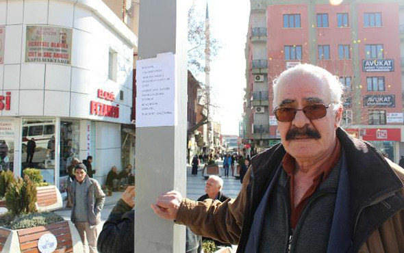 2 yıldır her yere ilanlar yapıştırıyor! Öyle bir nedeni var ki... - Resim: 4