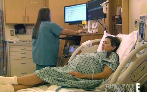 Kameralar karşısında doğum yaptı! - Resim: 3