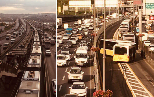 Metrobüs kaza yaptı: Tüm seferler durdu! - Resim: 1