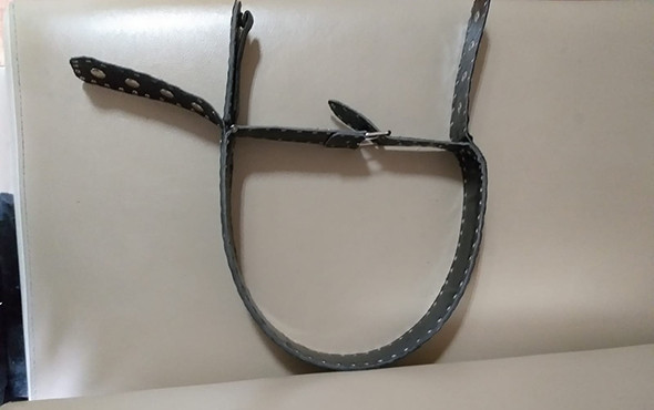 Polisi bile şok ettiler! Kemer gibi görünüyor ama... - Resim: 4