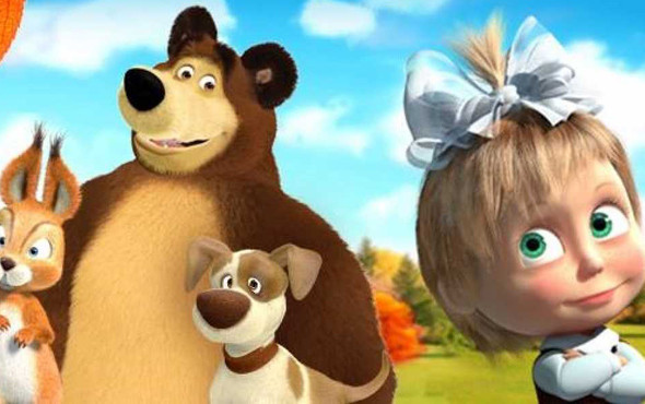 Koca ayı Putin mi? Maşa ve Koca Ayı için propaganda iddiası - Resim: 1