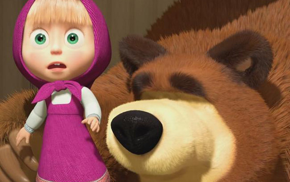 Koca ayı Putin mi? Maşa ve Koca Ayı için propaganda iddiası - Resim: 4