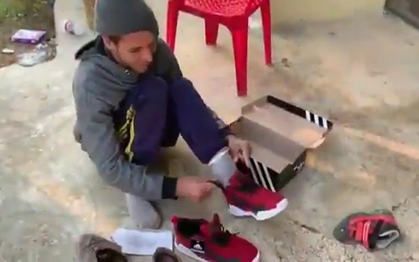 Engelli gencin ayakkabı sevinci göz yaşarttı! - Resim: 3