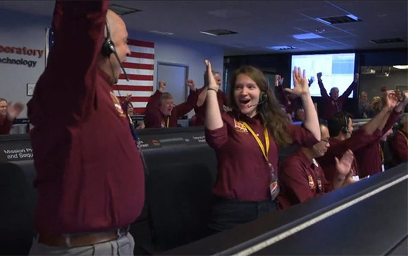 Mars kaşifi InSight bir fotoğraf yolladı NASA çalışanları çılgına döndü  - Resim: 4