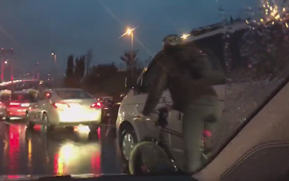 Yağmur ve yasak dinlemedi: Kameradan kaçamadı! - Resim: 1