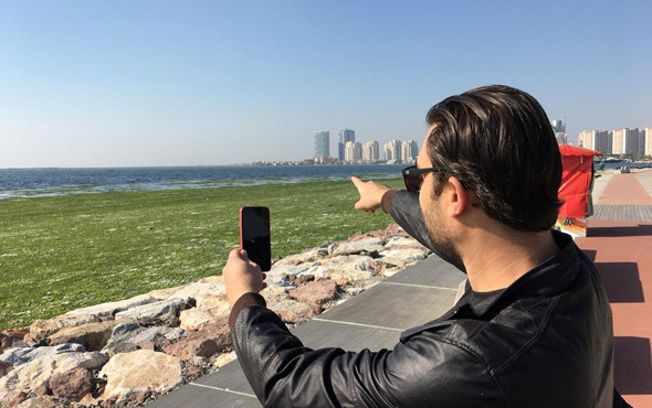 Bu görüntü vatandaşı alarma geçirdi Deniz yeşile büründü - Resim: 2