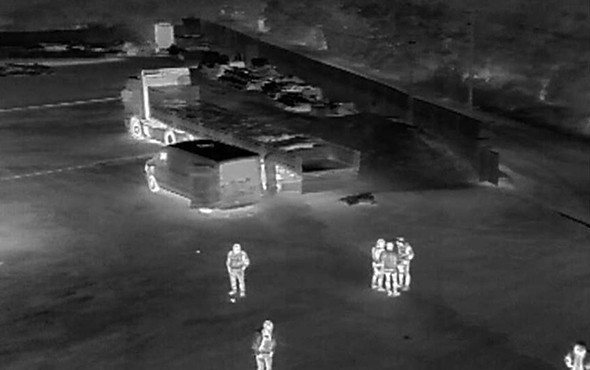 Gece görüşlü İHA ile böyle yakalandılar! - Resim: 2