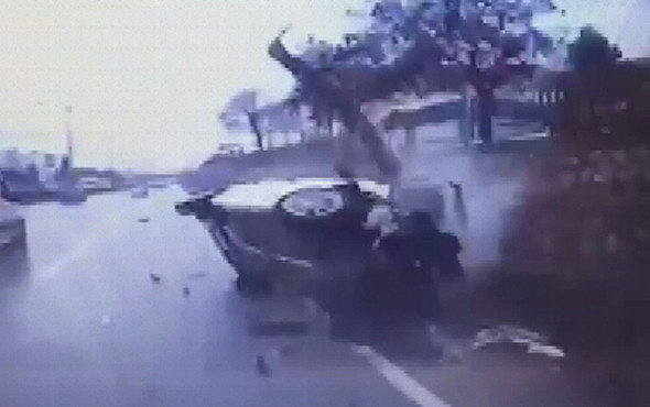 Korkunç kazanın görüntüleri ortaya çıktı! - Resim: 2