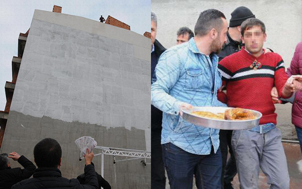 İntihar etmek için çatıya çıktı! Paraları görünce... - Resim: 1