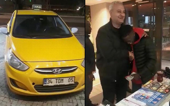 Ticari taksi şoföründen örnek davranış - Resim: 1