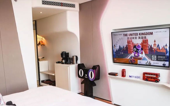 Yapay zeka ile donatılmış otel açıldı servisi robotlar yapıyor - Resim: 4