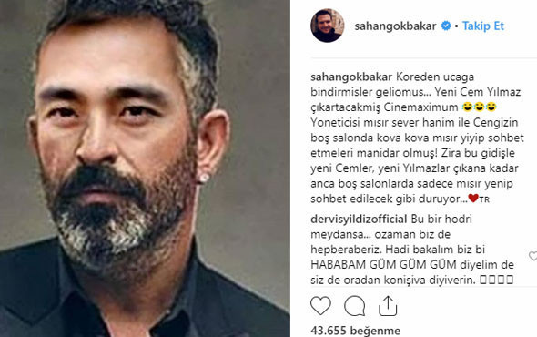 Şahan Gökbakar'dan Cem Yılmaz  hakkında olay paylaşım - Resim: 3