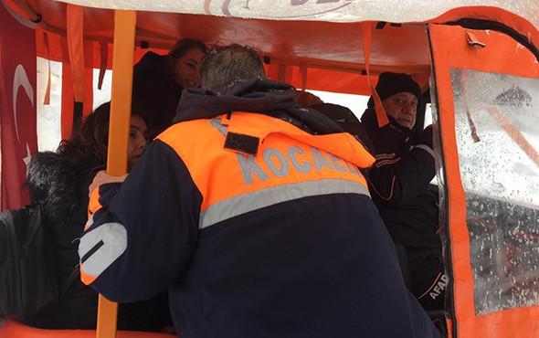 İstanbul'un yanı başında karda mahsur kaldılar! - Resim: 3