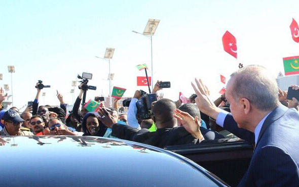 Moritanyalılar Cumhurbaşkanı Erdoğan’ı coşkuyla karşıladı - Resim: 4