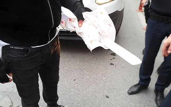 Restoranda dehşet anları: Döner bıçağı ile saldırdı! - Resim: 3