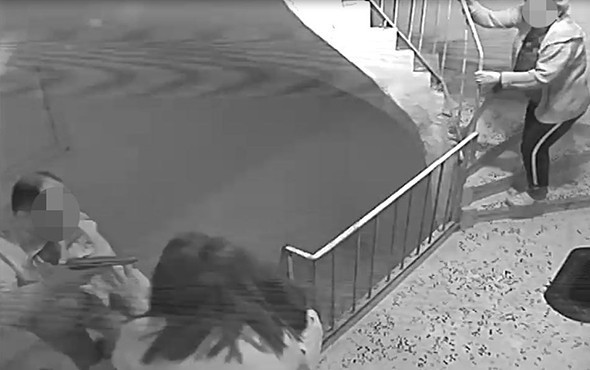 Apartmanda polis dehşeti: Hamile kadın ve eşine saldırdı! - Resim: 3