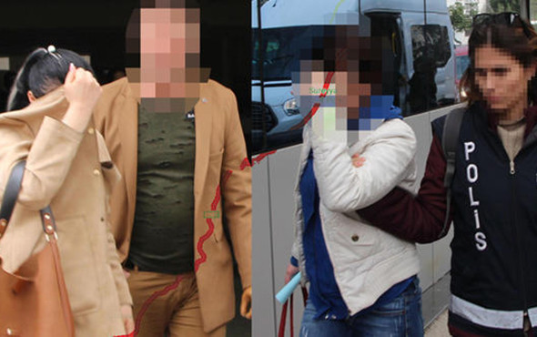 Utanmadan gazetecilere küfür ettiler: Şehirler arası fuhuş çetesi! - Resim: 1