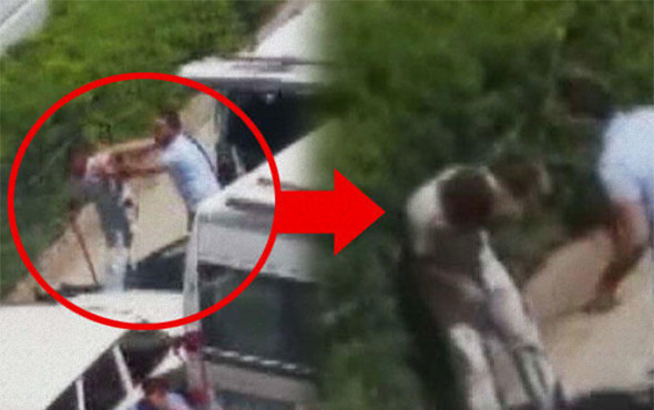 Korku dolu anlar! 4 kişi araçla önünü kesti ve... - Resim: 1