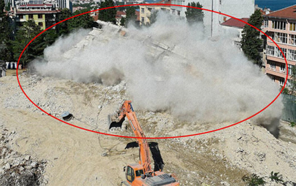 Ve tamamı yıkıldı: İşte son hali! - Resim: 1