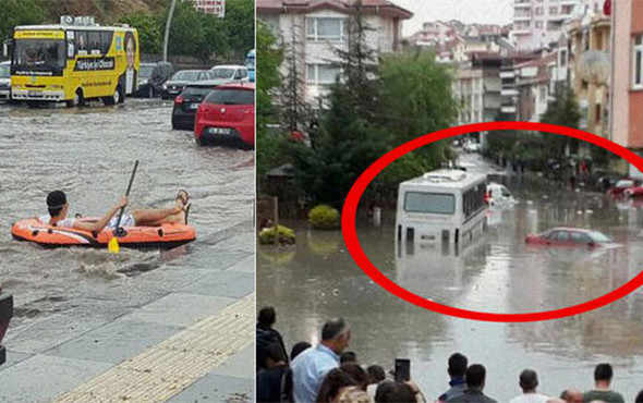 Bu fotoğraflar bugün çekildi: 20 dakikada bu hale geldi! - Resim: 1