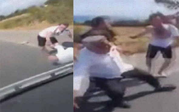 Kaza sonrası maganda dehşeti! Baba-oğlu dakikalarca... - Resim: 1