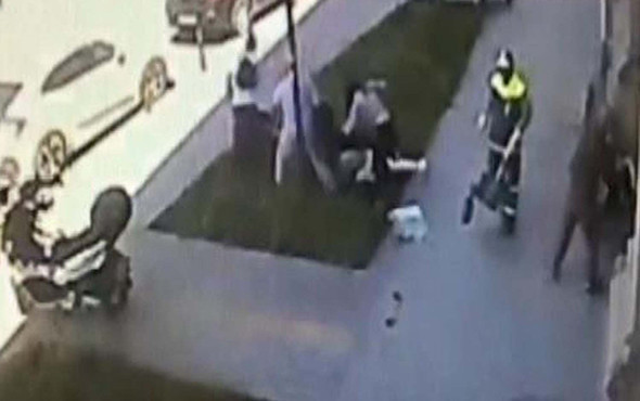 Şoke eden olay: Yürüyen kadına saldırı kamerada! - Resim: 3