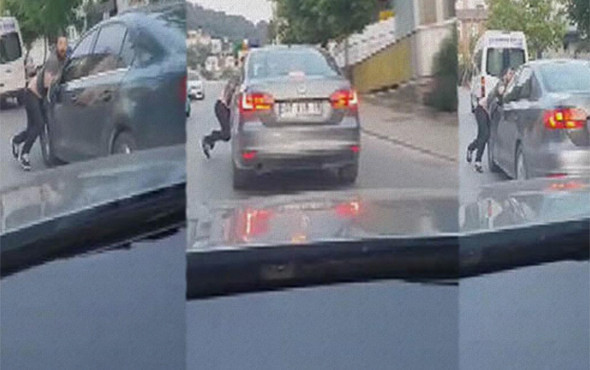 Çarpan aracı durdurmak istedi: Sonrası korkunç! - Resim: 1