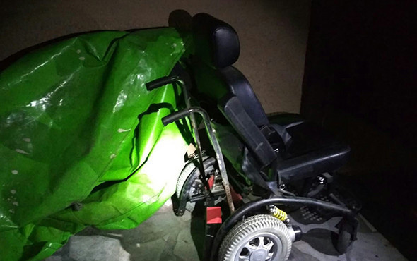 Vicdansızlar engelli aracındaki aküyü çaldılar! - Resim: 1