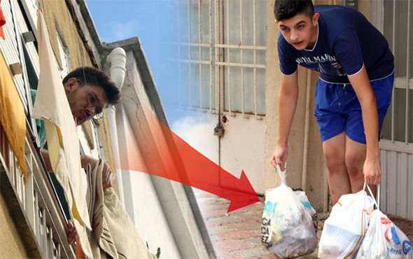 Bu poşetler mahalleyi ayağa kaldırdı! - Resim: 1