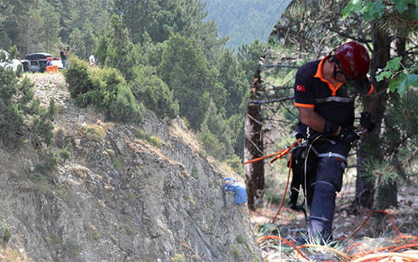 75 yaşındaki paraşütçünün mucize kurtuluşu! - Resim: 1