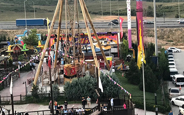 İstanbul'da lunapark faciası: 1 ölü! - Resim: 1