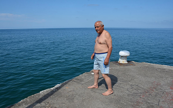 Denizde 7 saat yüzünce akrabaları korku dolu anlar yaşadı! - Resim: 1