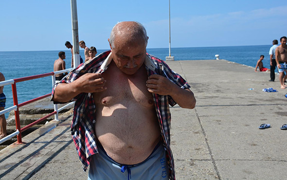 Denizde 7 saat yüzünce akrabaları korku dolu anlar yaşadı! - Resim: 3