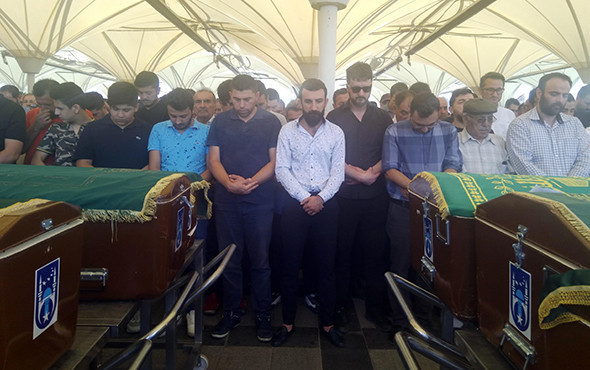 Kaza kurbanı ailenin cenazeleri Ankara'da toprağa verildi! - Resim: 4