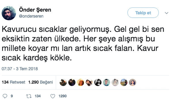 Sıcak havaların etkisiyle atılmış en komik tweetler! - Resim: 2