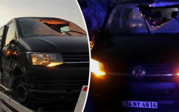 TEM'de korkunç ölüm! Kopan lastik camdan girdi ve... - Resim: 1