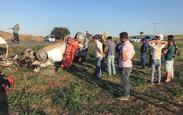 Edirne'de korkunç kaza: Çok sayıda ölü ve yaralı var! - Resim: 1