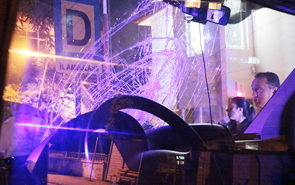 Ambulansa şok saldırı: Taşlarla camlarını kırdılar! - Resim: 3