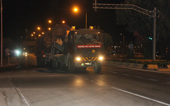 Suriye sınırına tank ile fırtına obüs sevkıyatı yapıldı! - Resim: 1