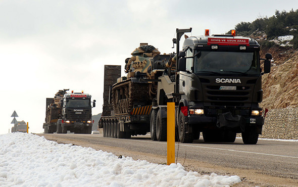 TIR'lardan tek tek indirilip böyle yola çıktılar! - Resim: 4