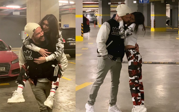 Sinan Akçıl ile Burcu Kıratlı otoparkta dudak dudağa! - Resim: 3