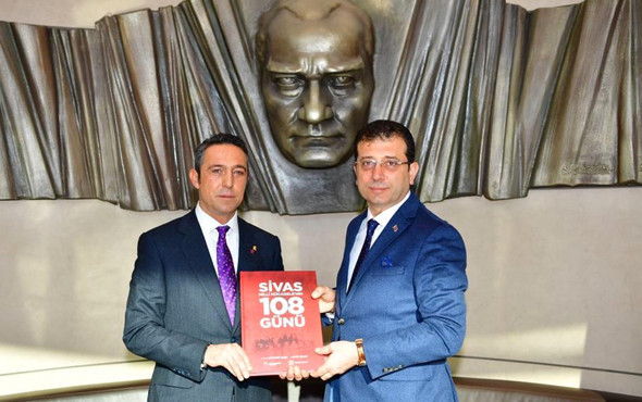 Ekrem İmamoğlu Fenerbahçe Başkanı Ali Koç'u ziyaret etti - Resim: 2