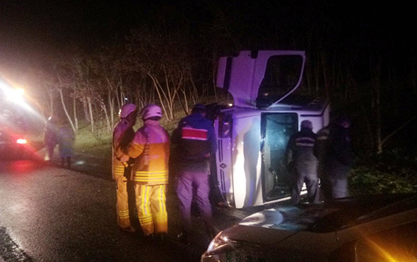 TEM'de dram: Kaza yapınca kaçtılar! - Resim: 1
