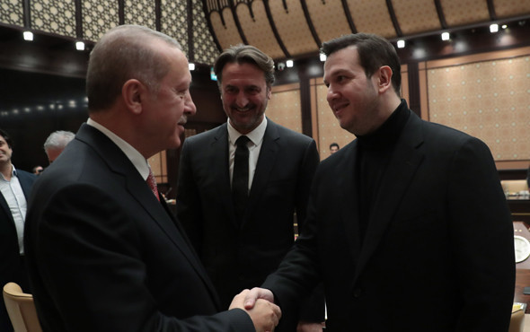 Cumhurbaşkanı Erdoğan Beştepe'de sinema temsilcilerini kabul etti - Resim: 4