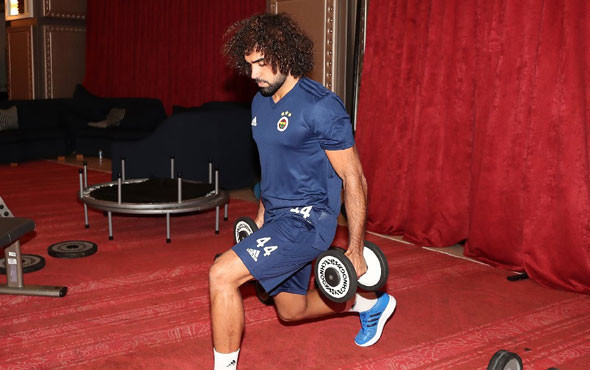 İşte Sadık Çiftpınar'ın Fenerbahçe ile ilk antrenmanı - Resim: 1