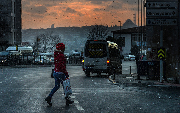 İstanbul'da beklenen kar yağışı etkili olmaya başladı - Resim: 4